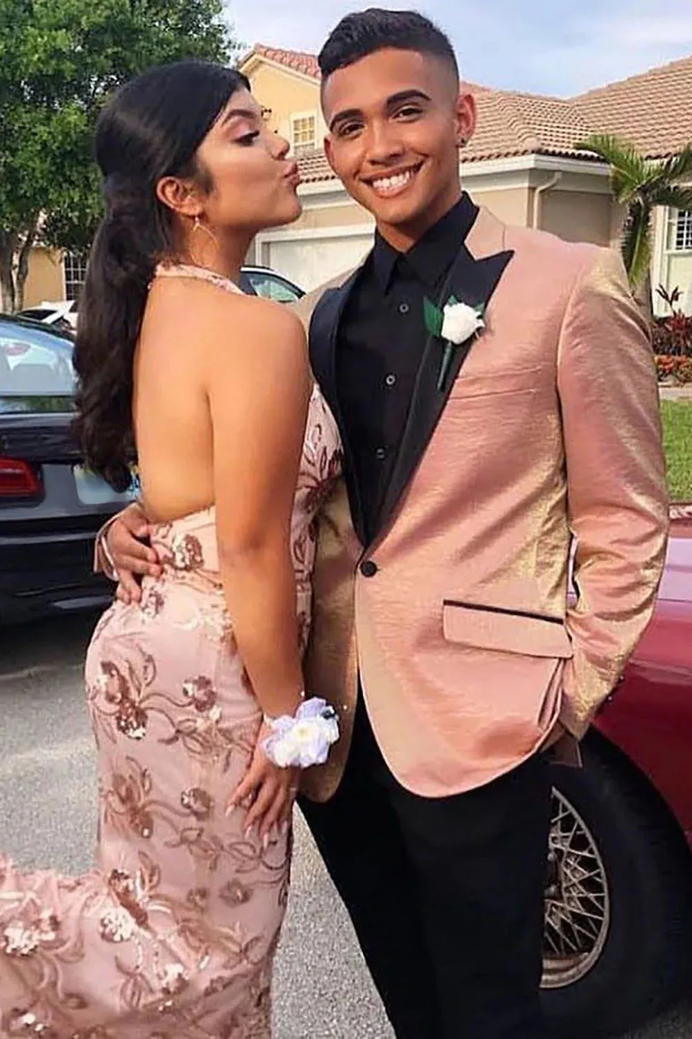 Black And Pink Suit sold by Alberto Nardoni product image thumbnail 4