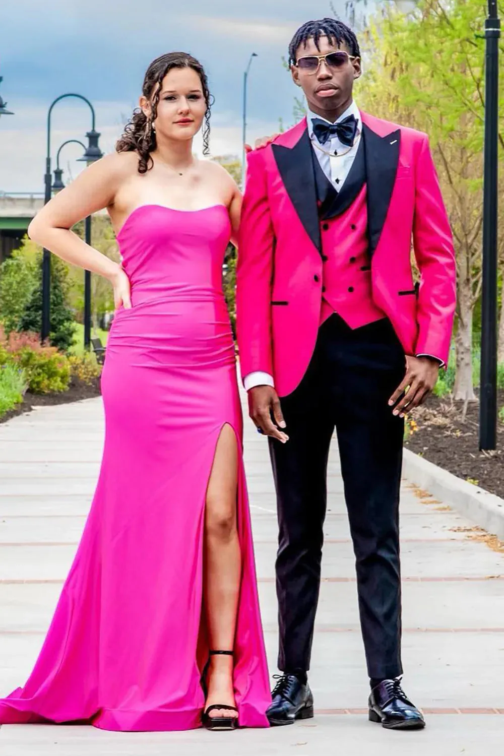 Black And Pink Suit sold by Alberto Nardoni product image thumbnail 3