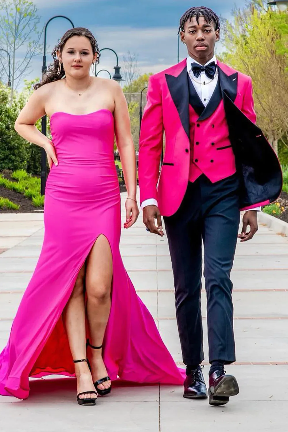 Black And Pink Suit sold by Alberto Nardoni product image thumbnail 2