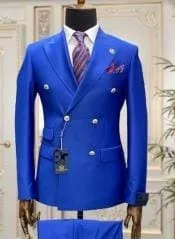 Blue Double Breasted Suit sold by Alberto Nardoni