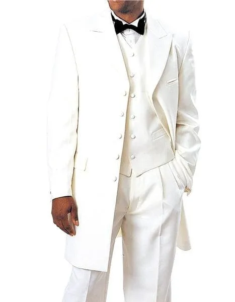 Cream Colored Suit - Cream Groomsmen Suit sold by Alberto Nardoni
