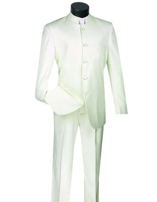 Cream Colour Suit - Cream Colored Suit - Cream Groomsmen Suit sold by Alberto Nardoni