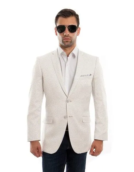 Ivory Tuxedo Jacket - Ivory Dinner Jacket sold by Alberto Nardoni