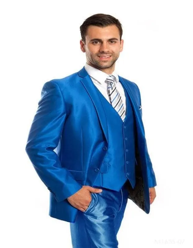 Royal Blue Suit sold by Alberto Nardoni
