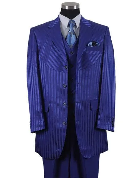 Royal Blue Suit sold by Alberto Nardoni