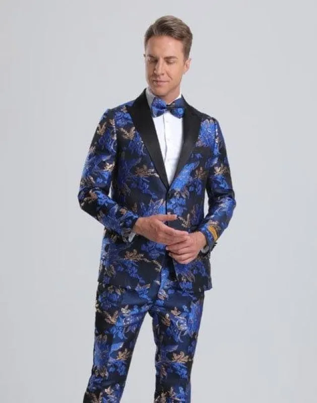 Royal Blue Suit sold by Alberto Nardoni