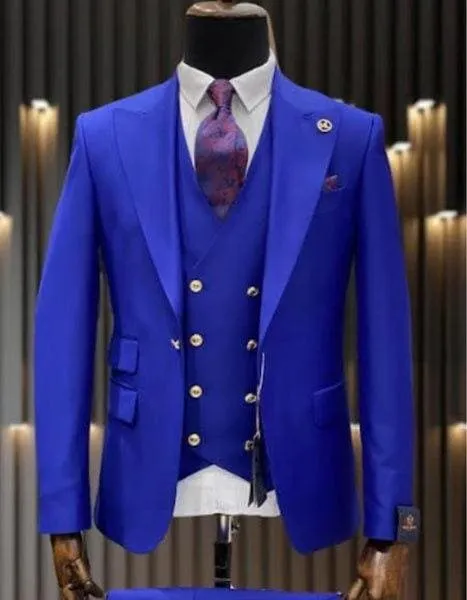 Royal Blue Suit sold by Alberto Nardoni