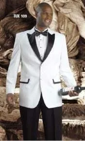 White and Black Tuxedo sold by Alberto Nardoni