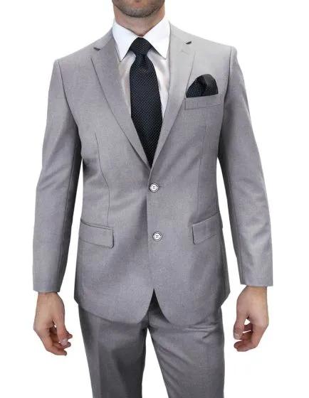 Statement Men's 2 Piece 100% Wool Modern Fit Suit - Solid Colors sold by Alberto Nardoni product image thumbnail 5
