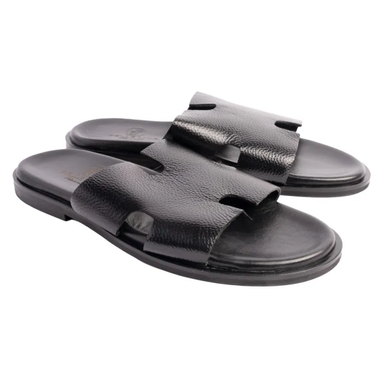 P000927- Egea Sandal- Black sold by Alberto Nardoni