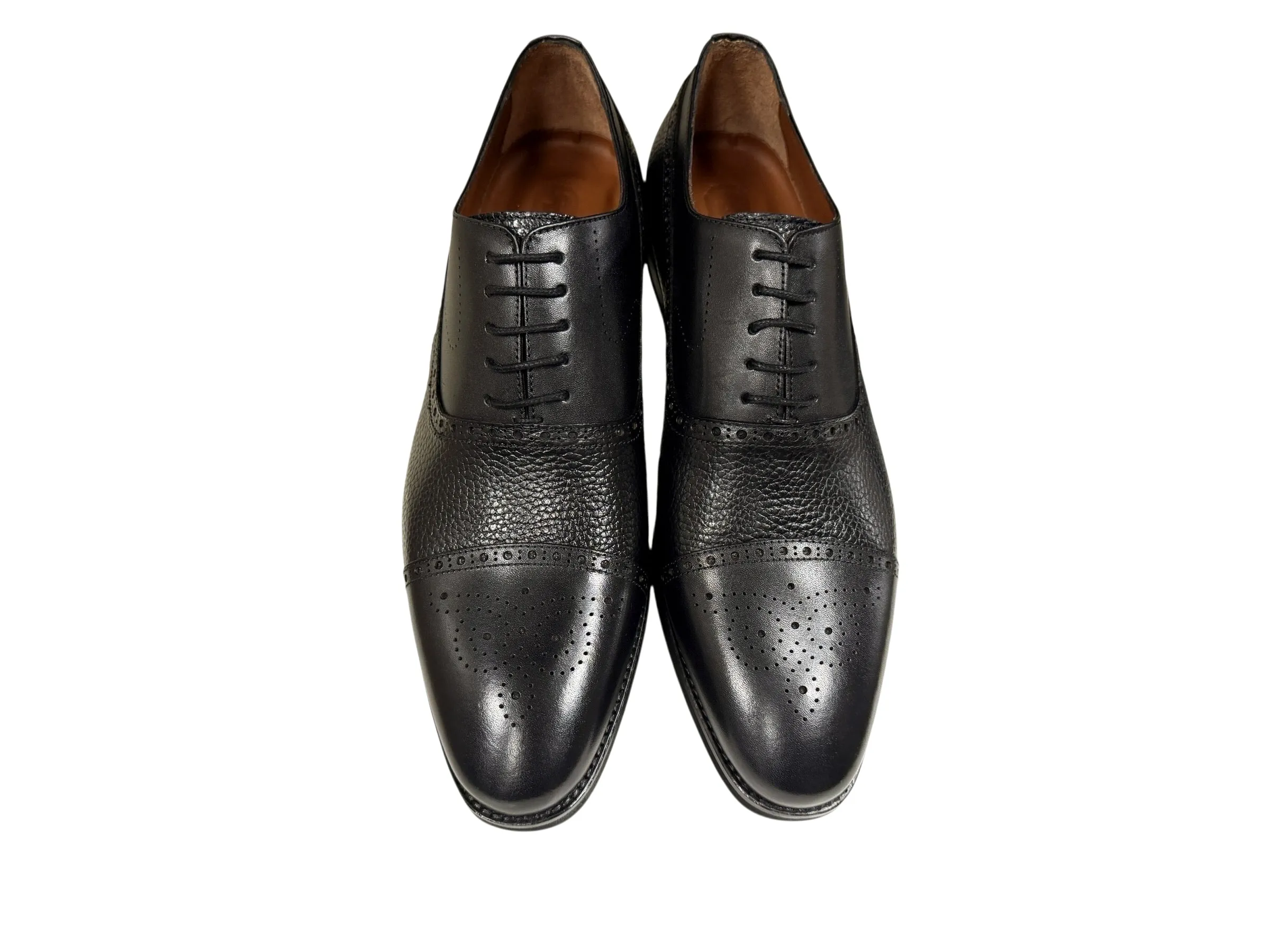 P0005226 -Lord -Cap toe Perforated -Black sold by Alberto Nardoni product image thumbnail 3