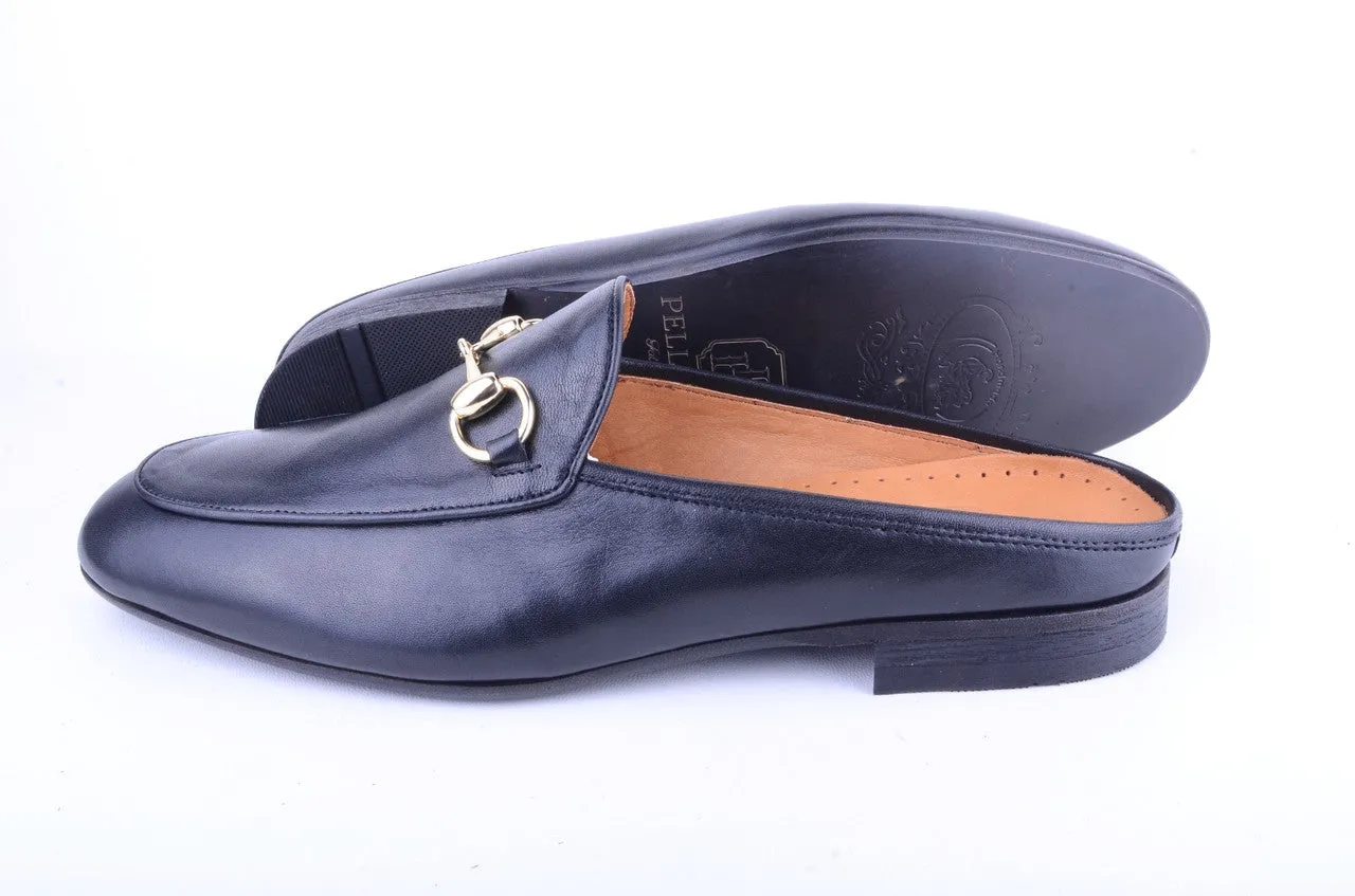P00027-6251 Open Back Buckle loafer-Black sold by Alberto Nardoni product image thumbnail 3