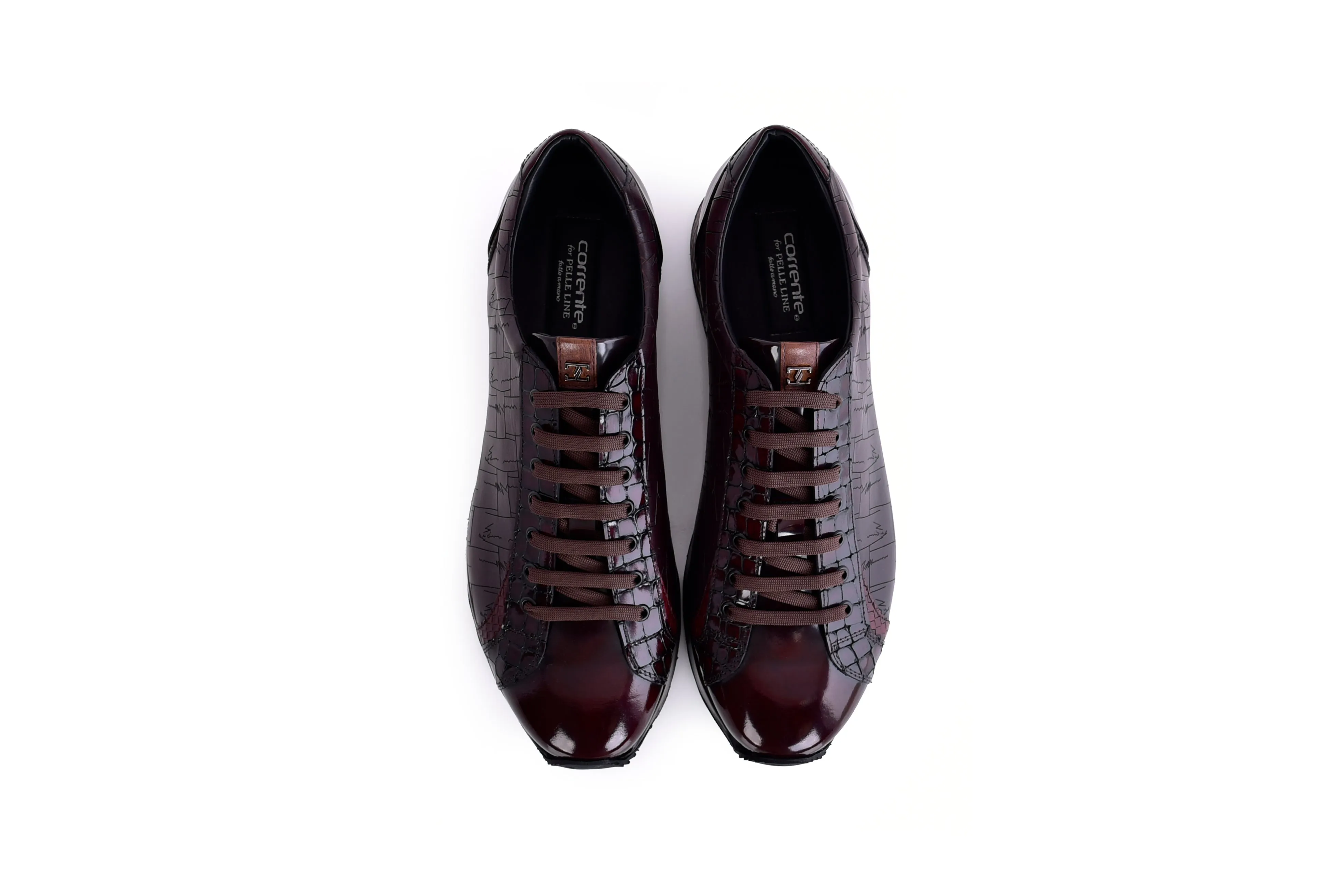 C0013043-5581L Fashion Sneaker-Burgundy sold by Alberto Nardoni product image thumbnail 5