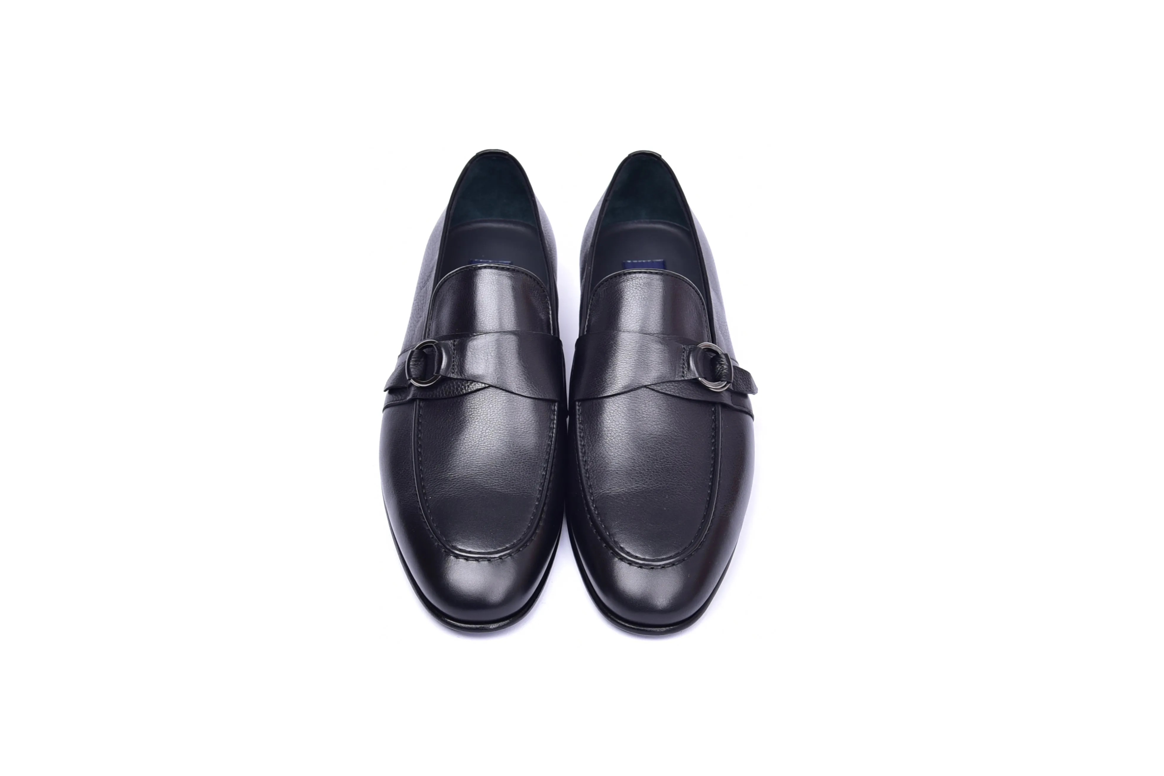 C00102- 6628 Side Buckle Loafer -Black sold by Alberto Nardoni product image thumbnail 4