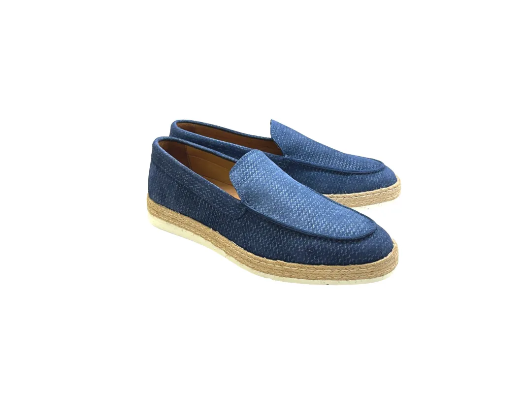 P01205 Nuovo Sport Loafer- Blue sold by Alberto Nardoni