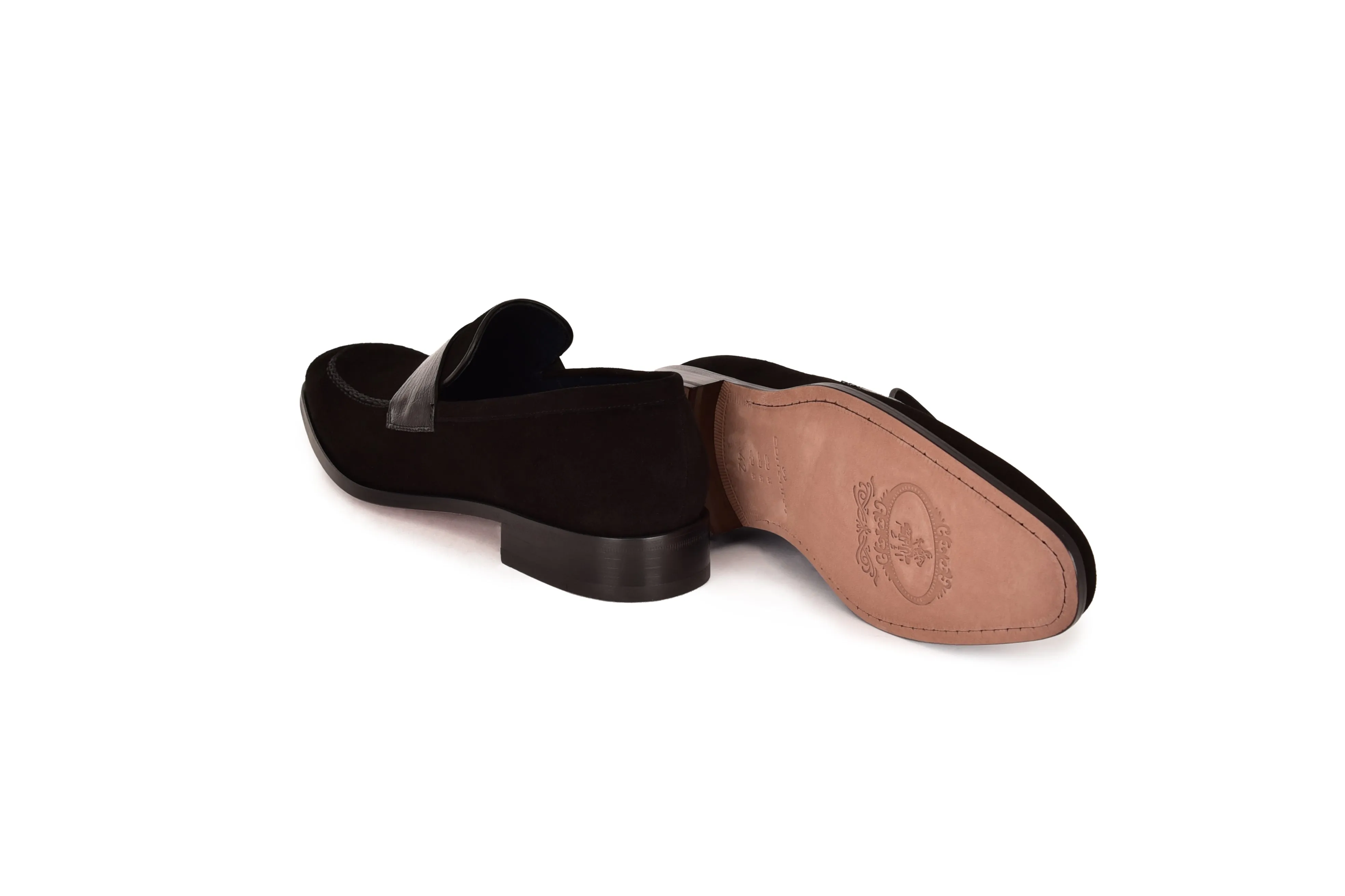 C000211-7425S Loafer-Black Suede sold by Alberto Nardoni product image thumbnail 3