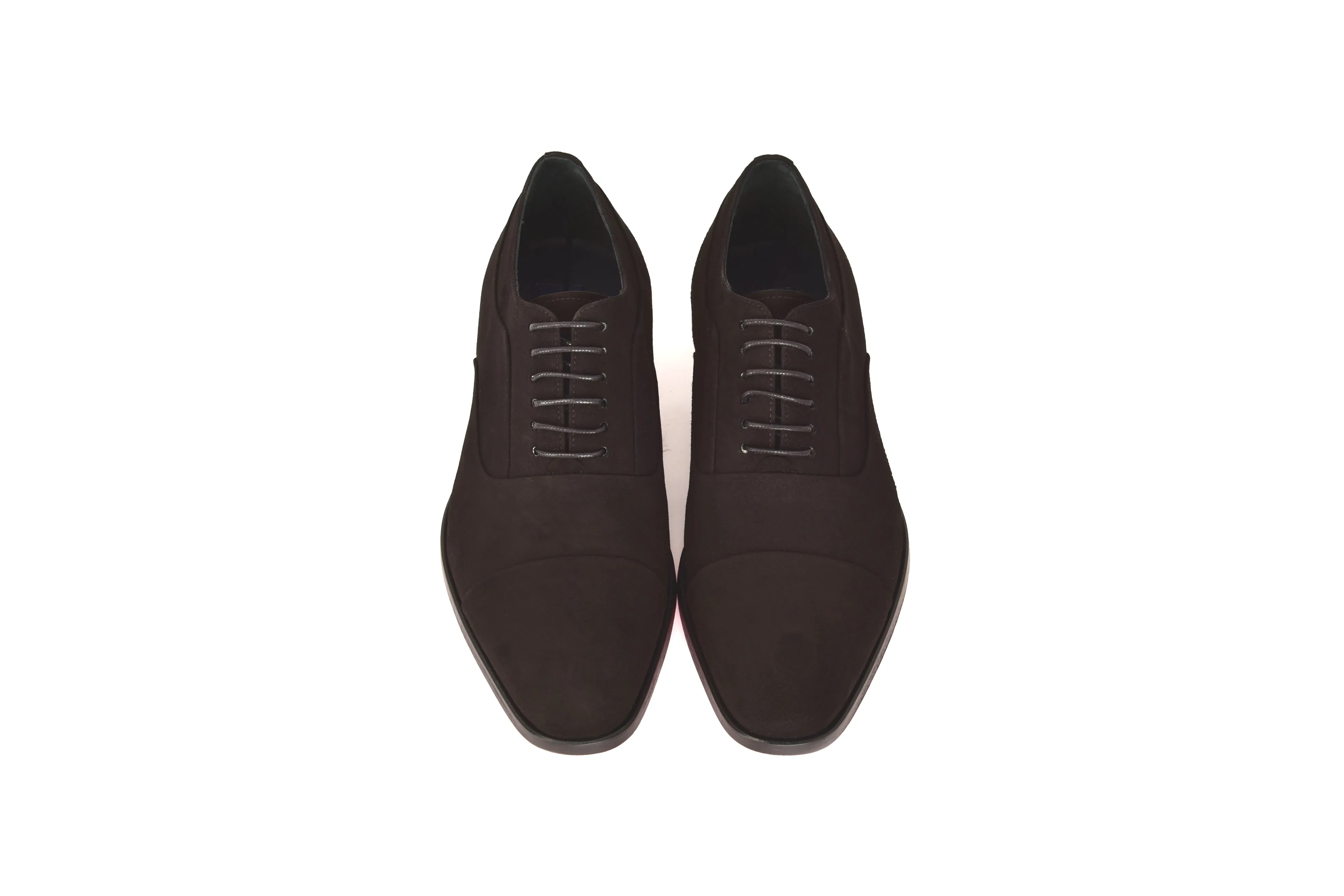 C0001108-6694S Cap toe lace up-Black Suede sold by Alberto Nardoni product image thumbnail 4