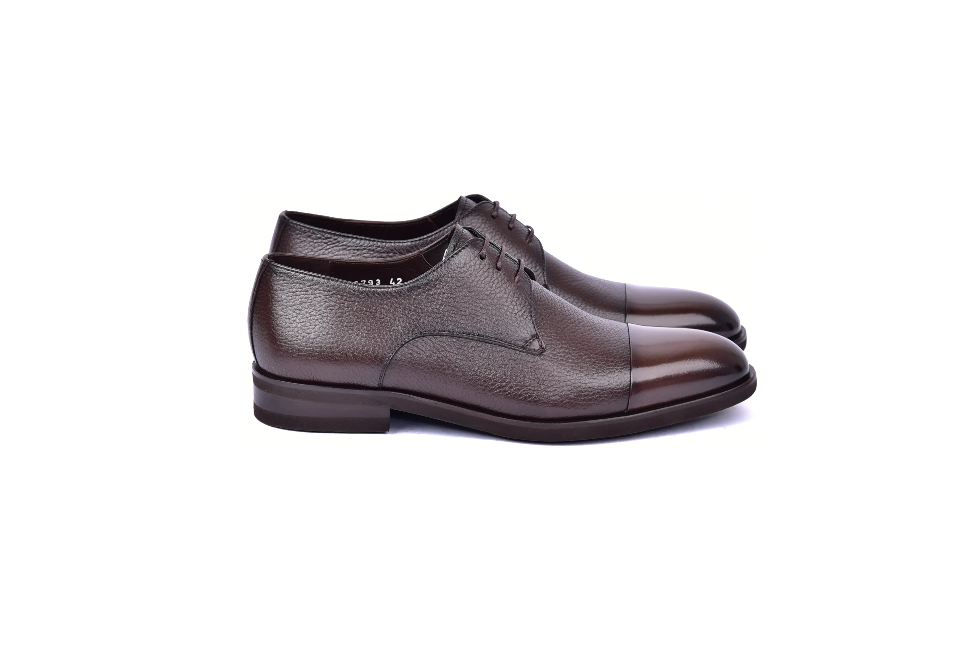 C001106-6793 Cap Toe Deer Skin- Brown sold by Alberto Nardoni product image thumbnail 2