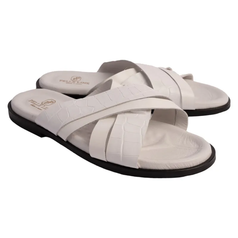 P000923- Aruba Sandal -White sold by Alberto Nardoni