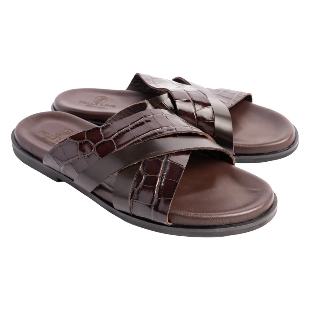 P000921- Aruba Sandal -Brown sold by Alberto Nardoni