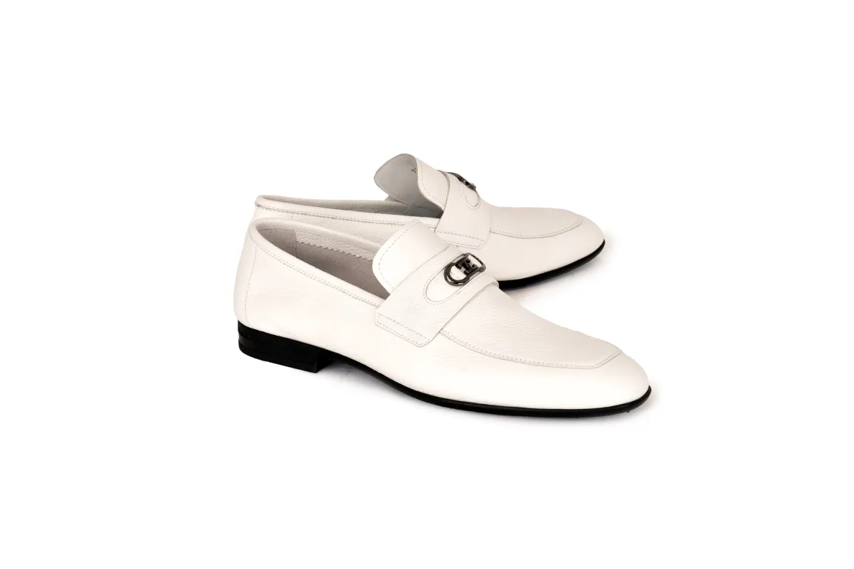 C000202-7706 Soft loafer-white sold by Alberto Nardoni