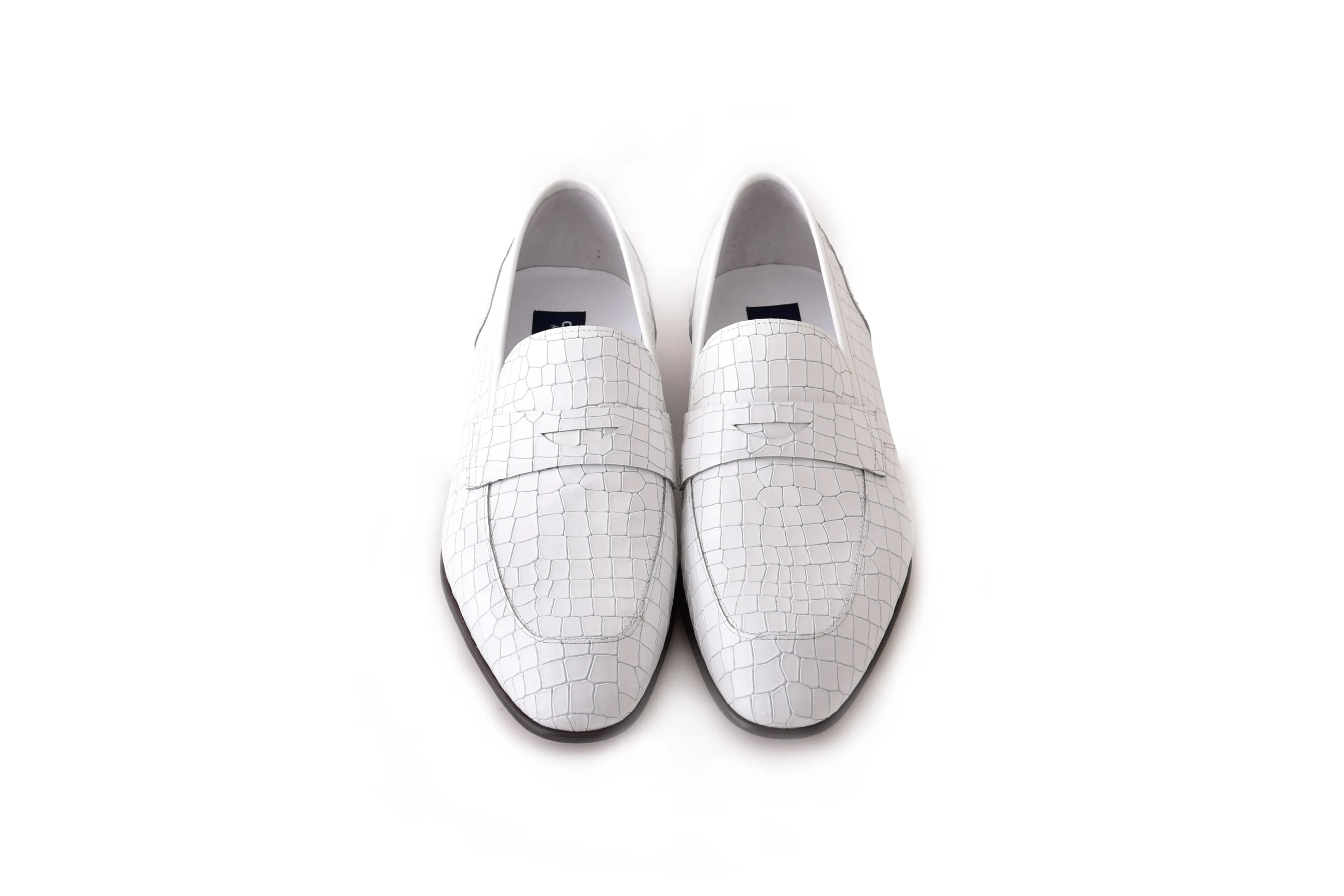 C01706-3470C Croco Leather White sold by Alberto Nardoni product image thumbnail 4