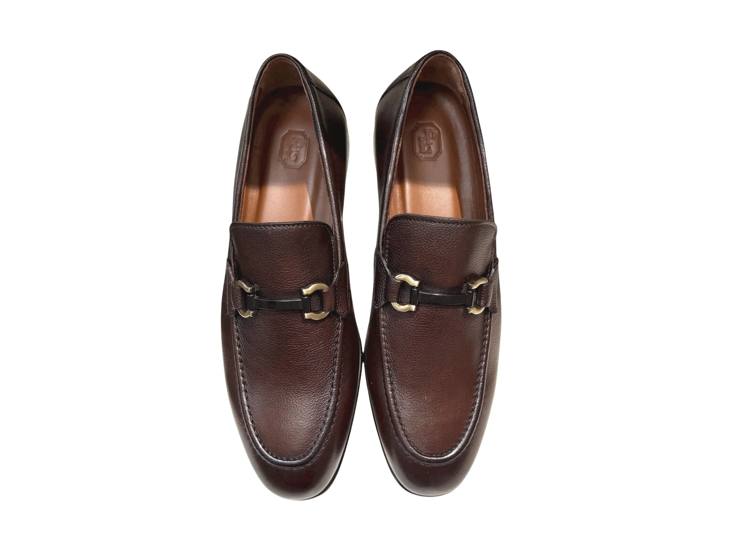P0011 -Doral Buckle Loafer- Brown sold by Alberto Nardoni product image thumbnail 4