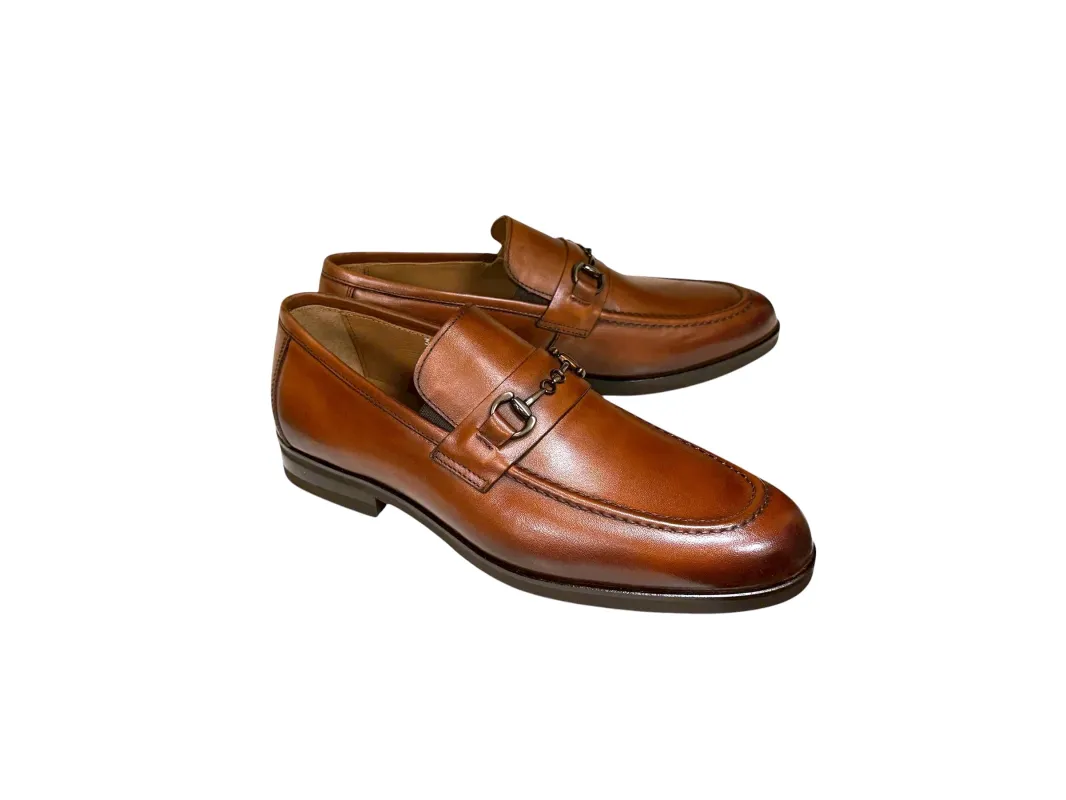 P0012 -Siena Buckle Loafer- Tan sold by Alberto Nardoni