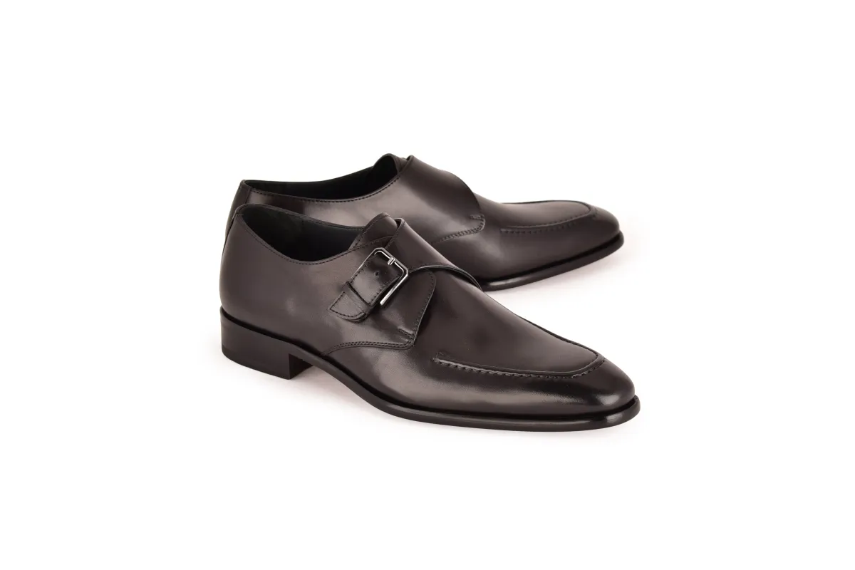 C0001124-7948 Monk Strap-Black sold by Alberto Nardoni