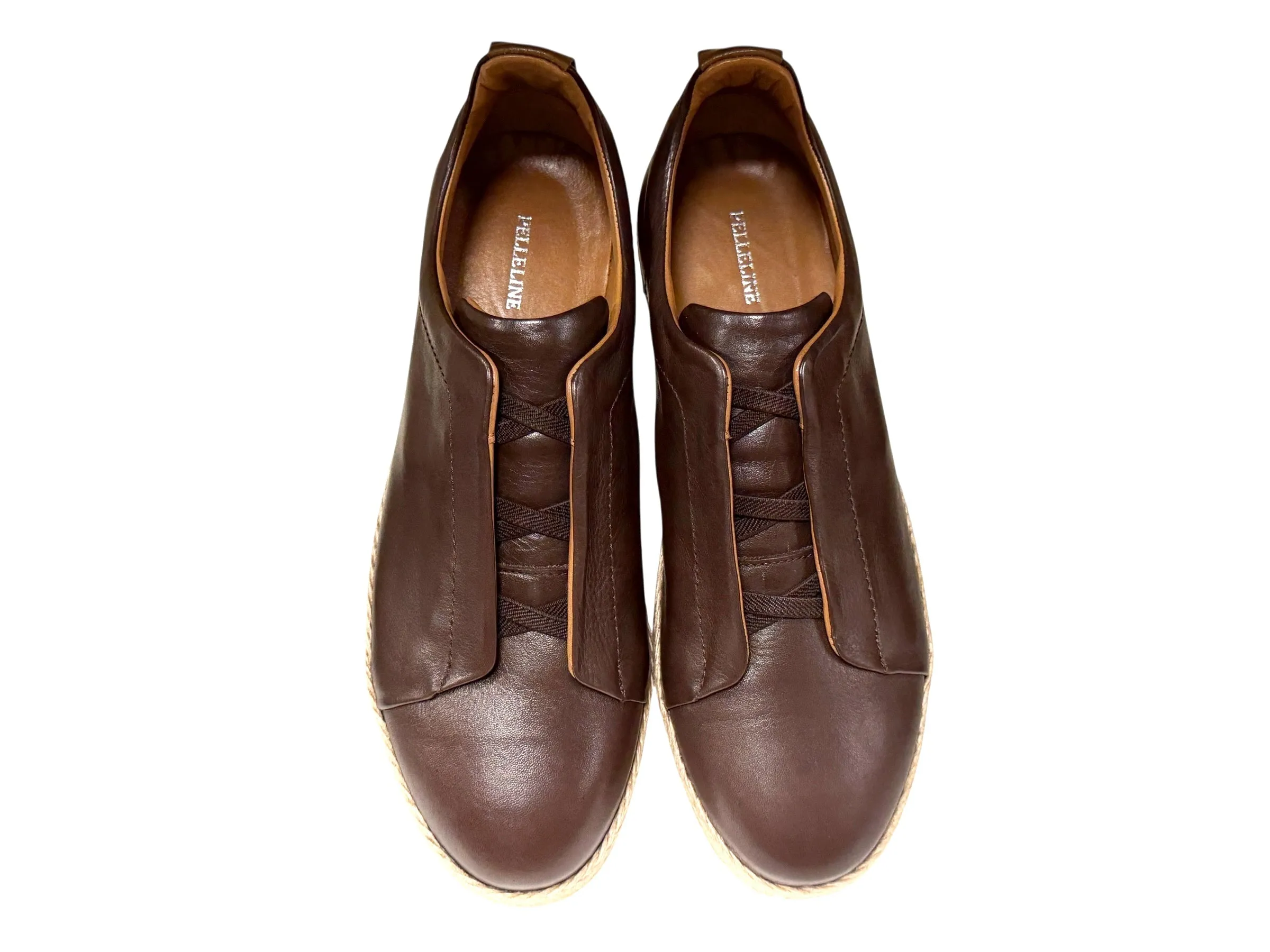 P01004 Sportivo- Elastic Vamp- Brown sold by Alberto Nardoni product image thumbnail 4