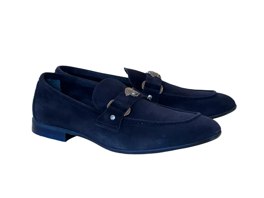 P000664-5229S-Navy Suede sold by Alberto Nardoni