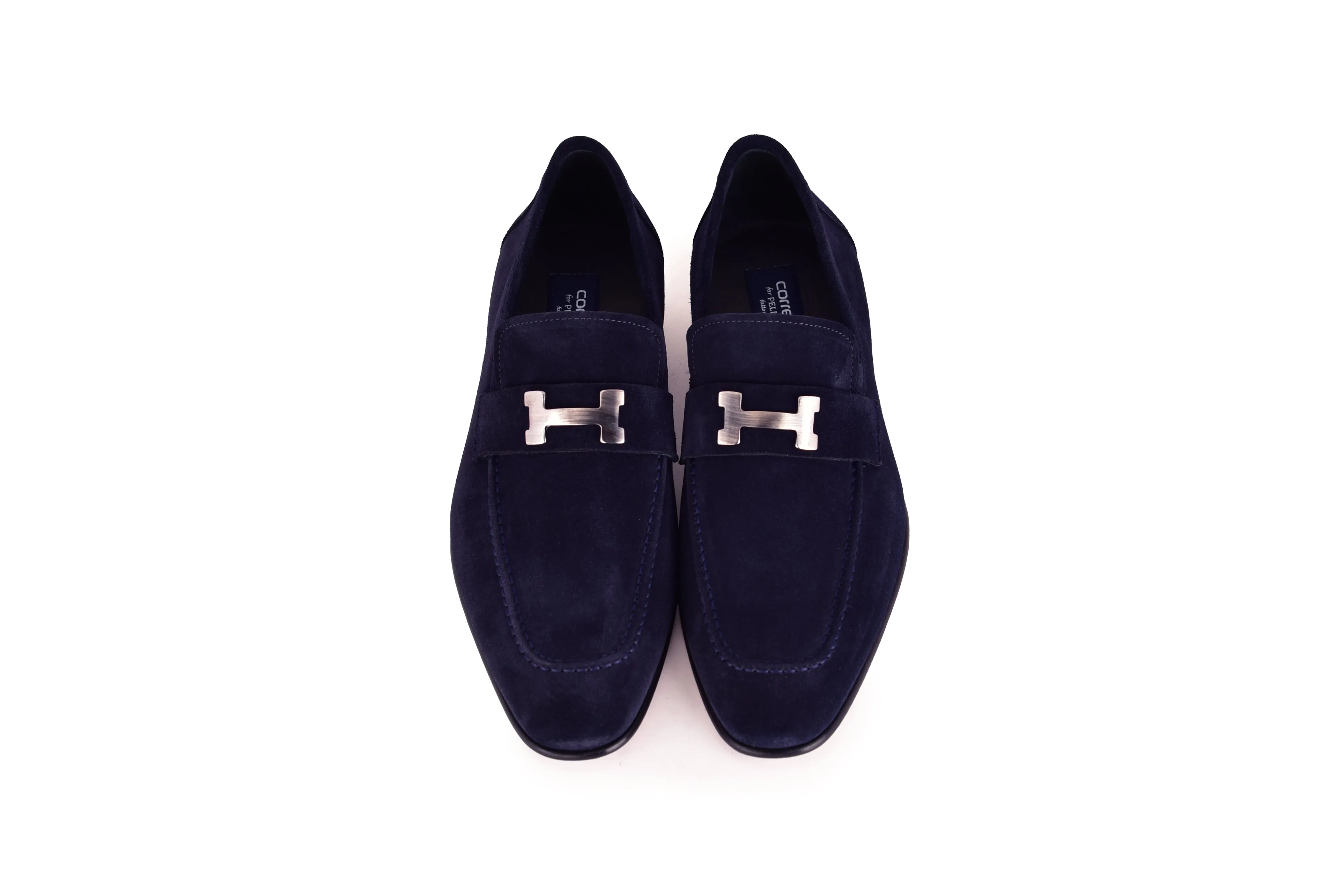 C02005-5760S H buckle Suede-Navy sold by Alberto Nardoni product image thumbnail 4