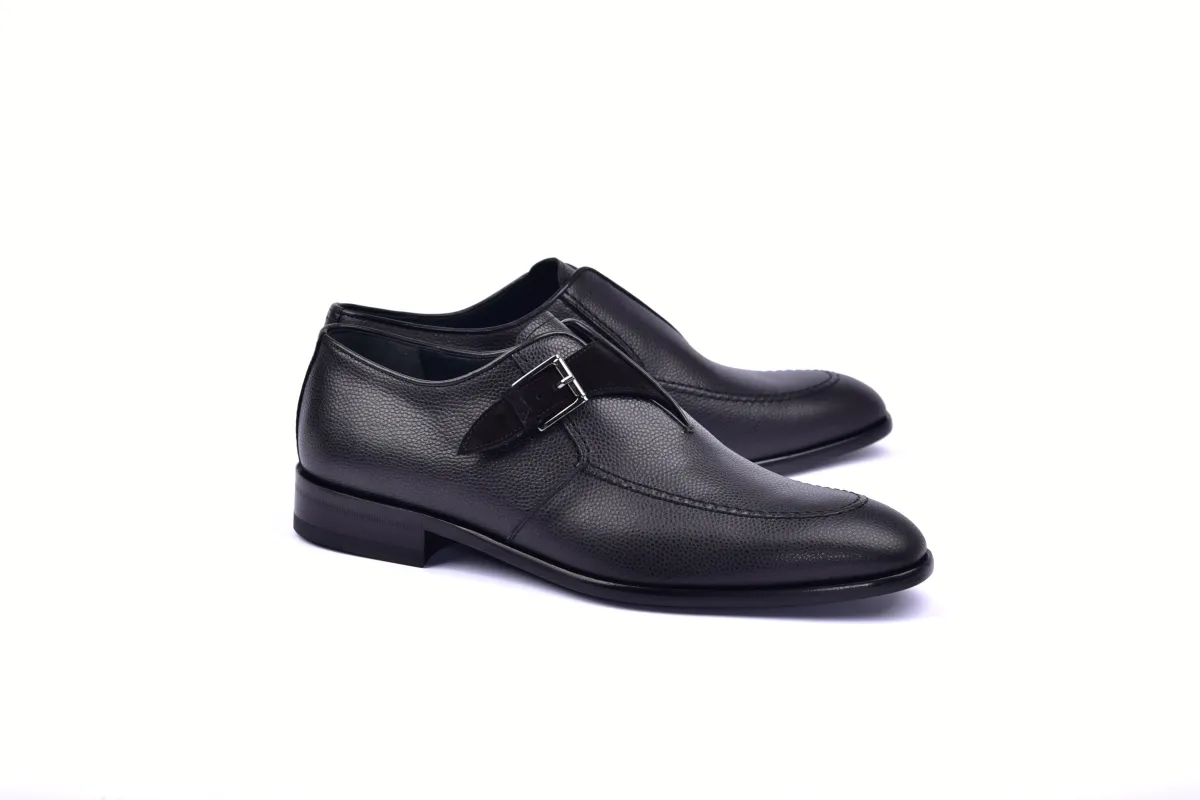 C05-6471 Monk strap-Black sold by Alberto Nardoni