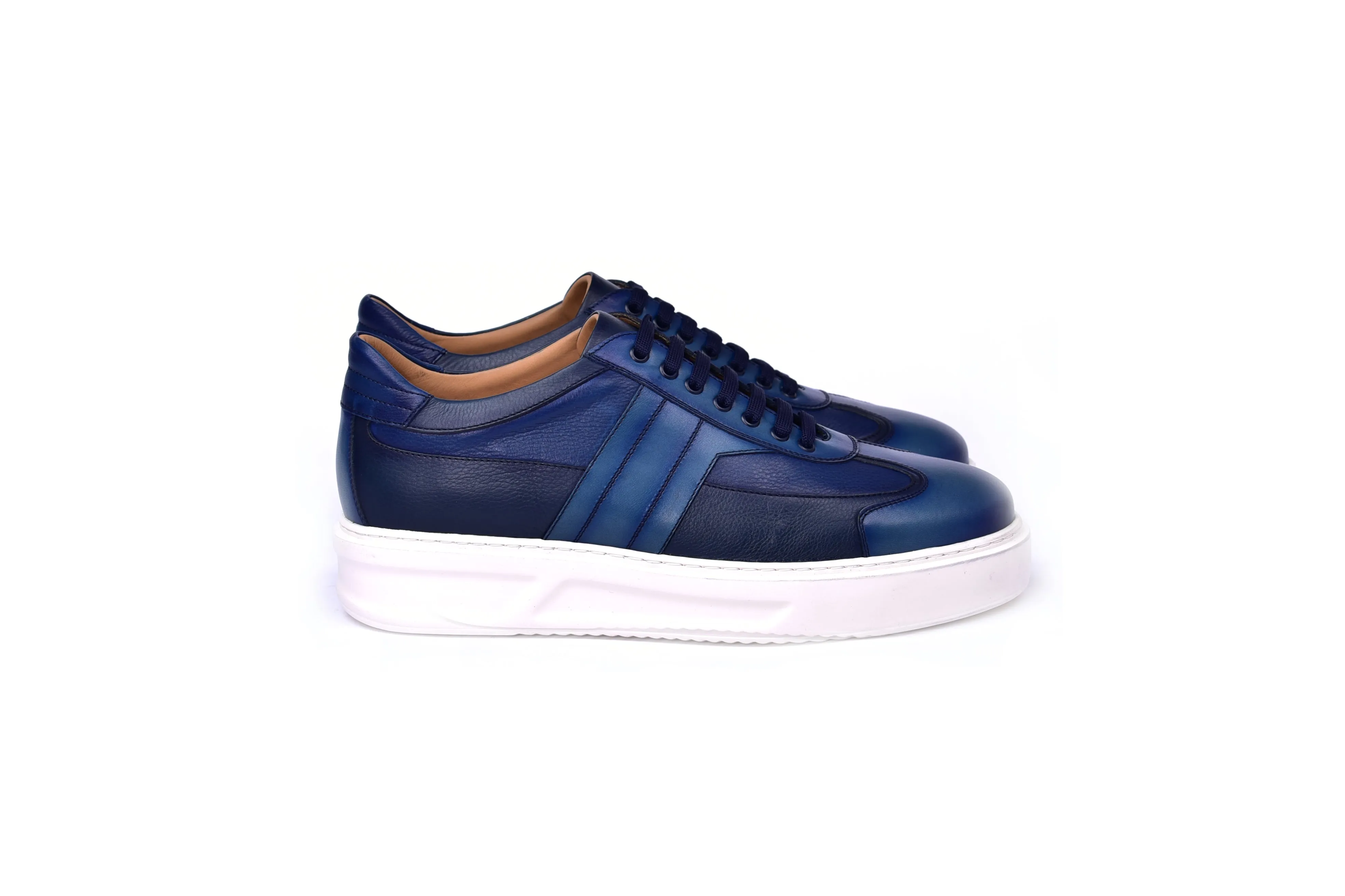 C0013011-5769 Fashion Sneaker- Navy sold by Alberto Nardoni product image thumbnail 2