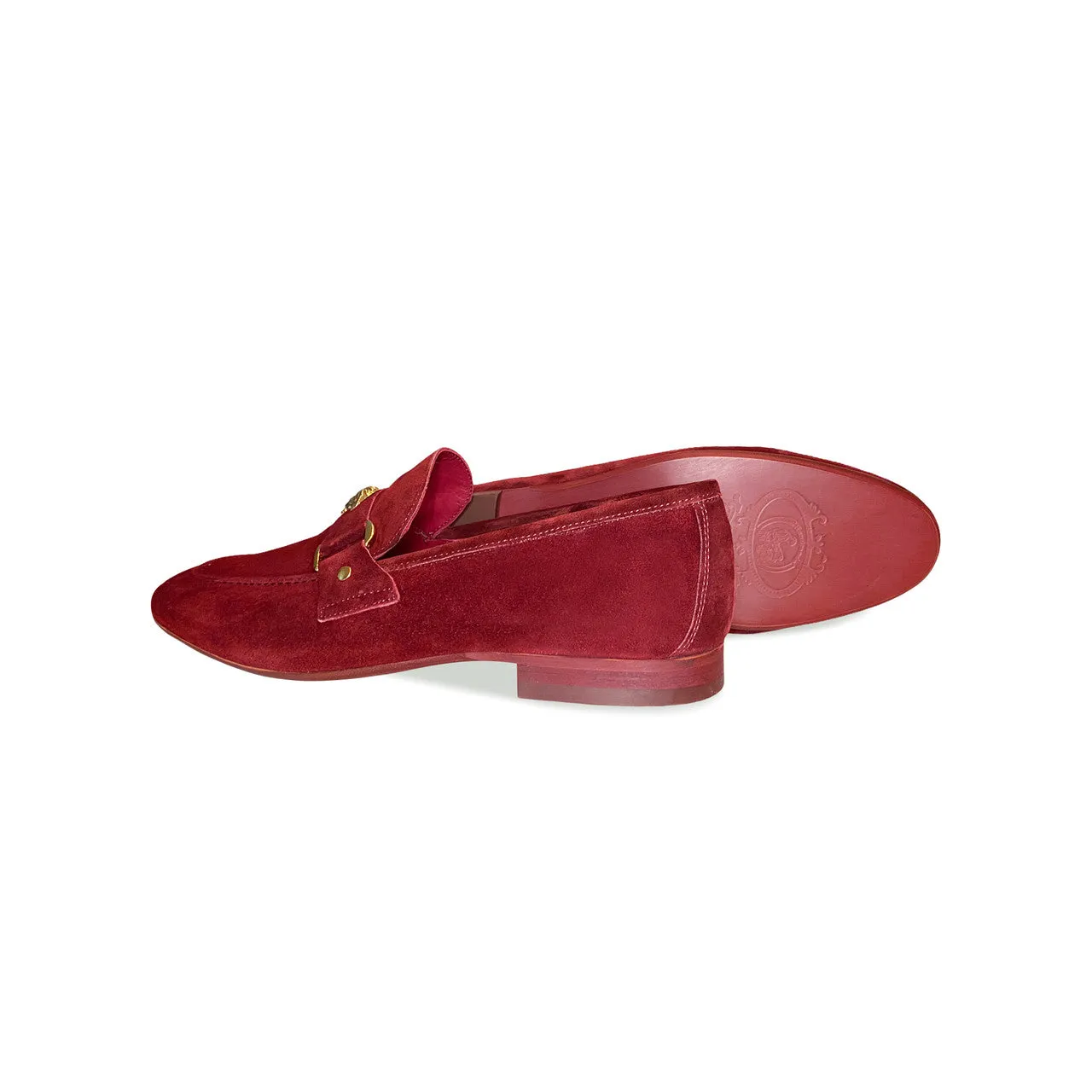 P000665-5229S Cherry Suede sold by Alberto Nardoni product image thumbnail 3
