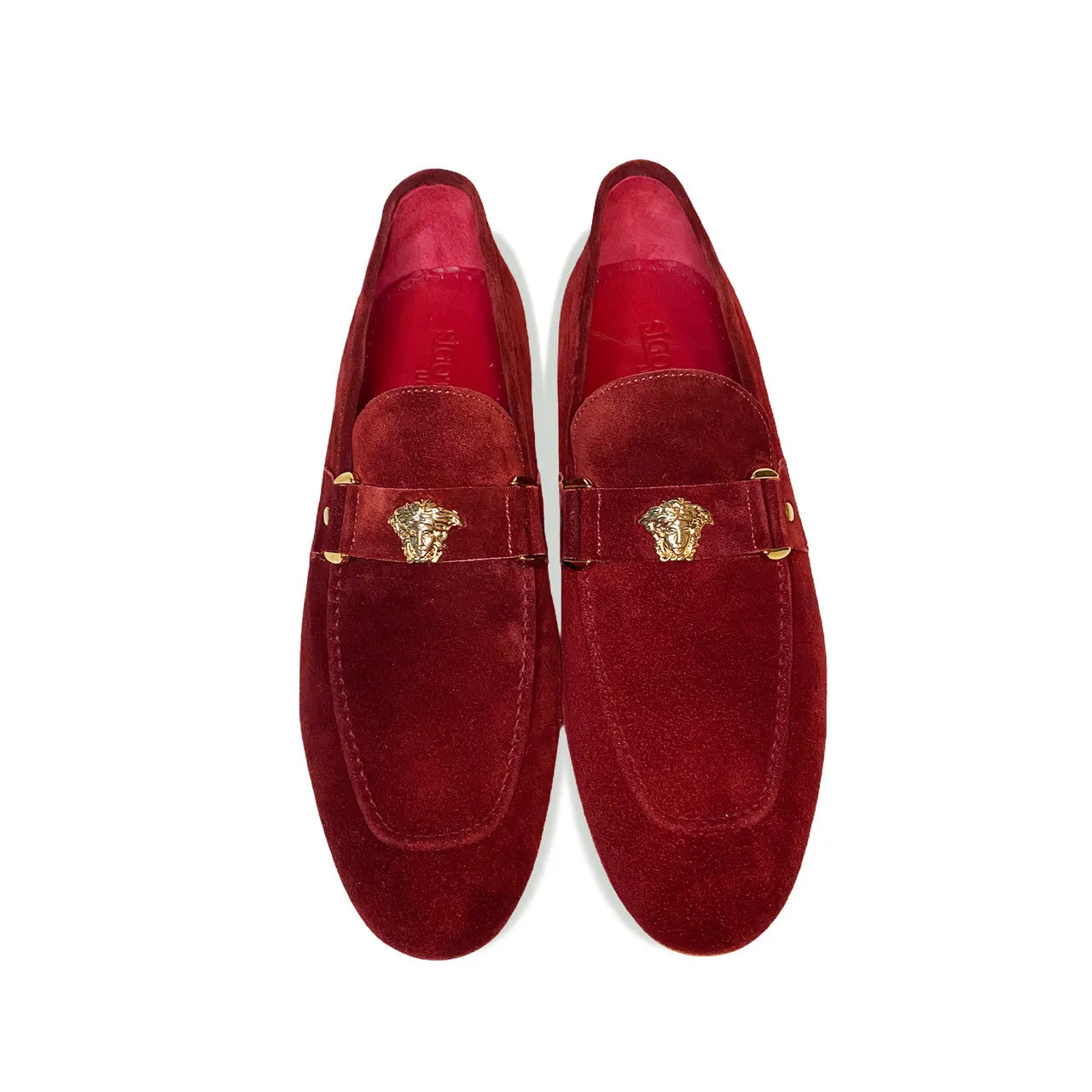 P000665-5229S Cherry Suede sold by Alberto Nardoni product image thumbnail 4
