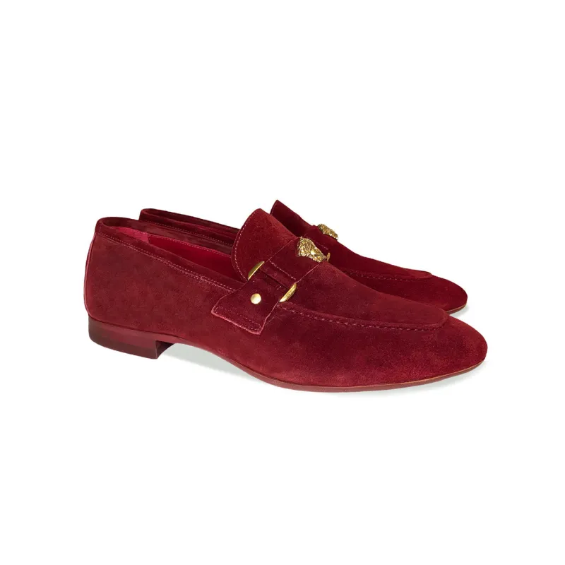P000665-5229S Cherry Suede sold by Alberto Nardoni