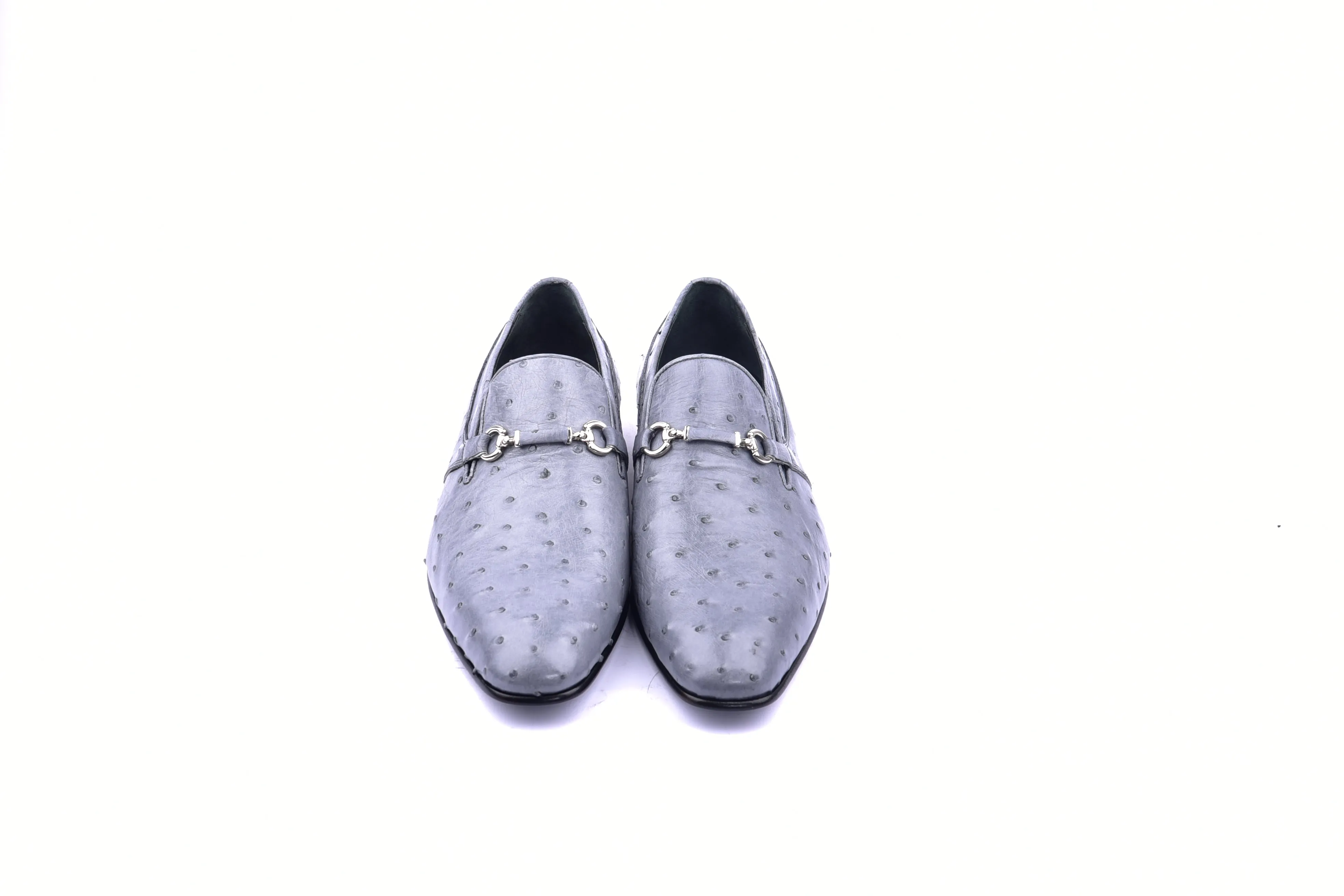 C0228-5776 Genuine Ostrich- Grey sold by Alberto Nardoni product image thumbnail 3