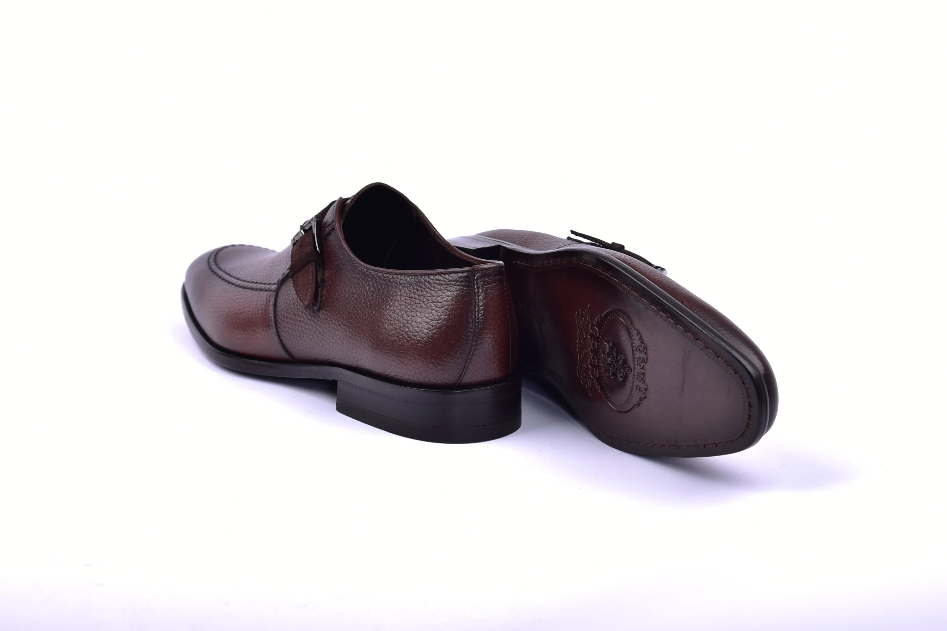 C051-6471 Monk strap-Brown sold by Alberto Nardoni product image thumbnail 3