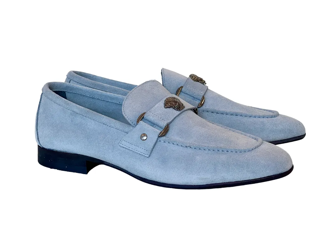 P000668-5229S- Light blue gray Suede sold by Alberto Nardoni