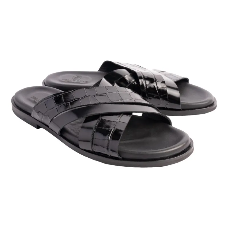 P00092- Aruba Sandal -Black sold by Alberto Nardoni
