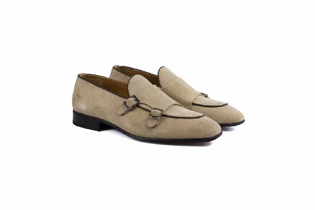 P000598 -Tomaso- Taupe Suede sold by Alberto Nardoni