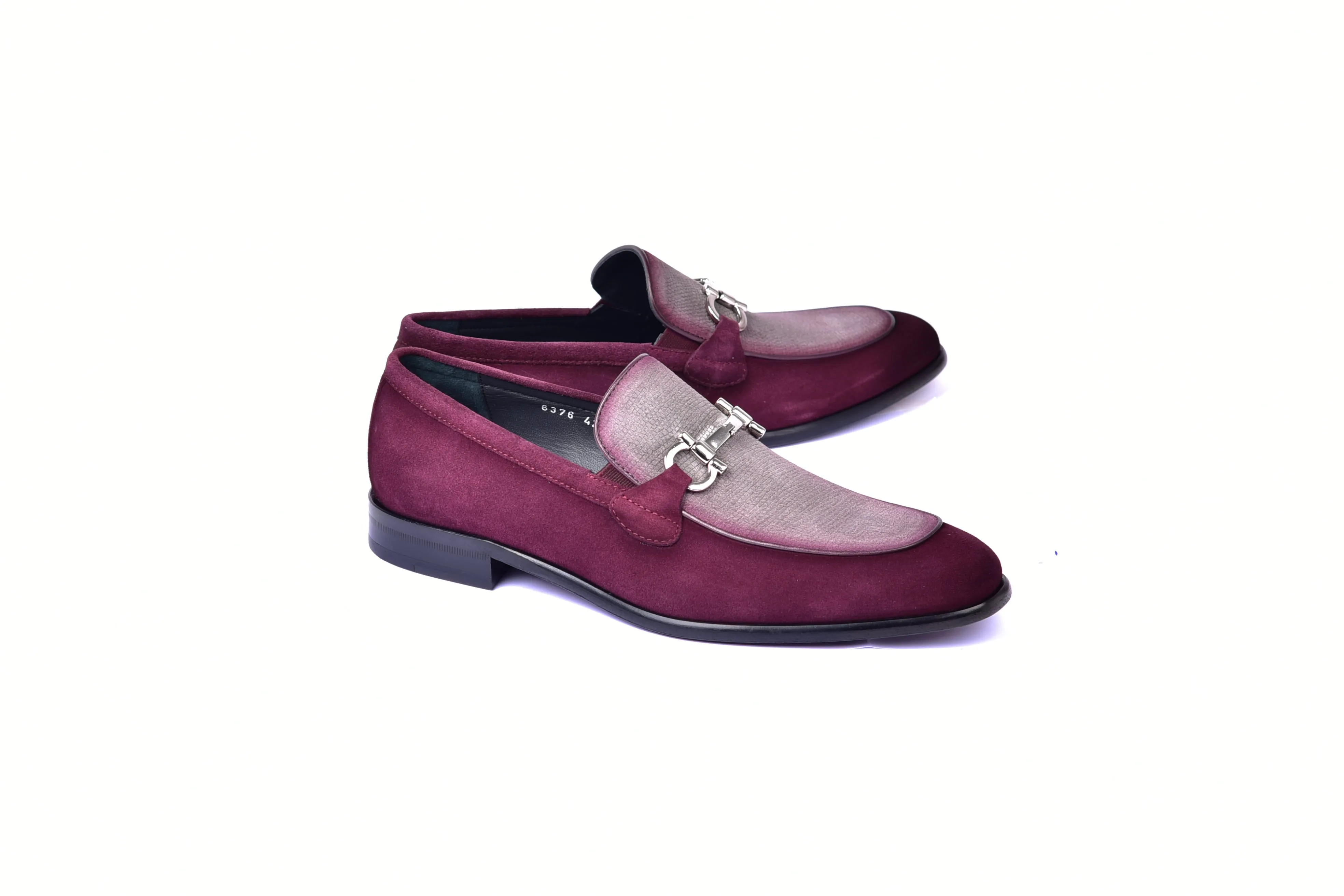 C11108-6376S- Burgundy+Taupe sold by Alberto Nardoni