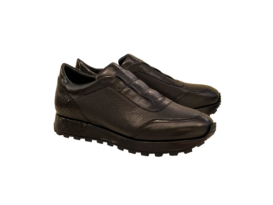 C001307-6236 Dress sneaker-Black sold by Alberto Nardoni