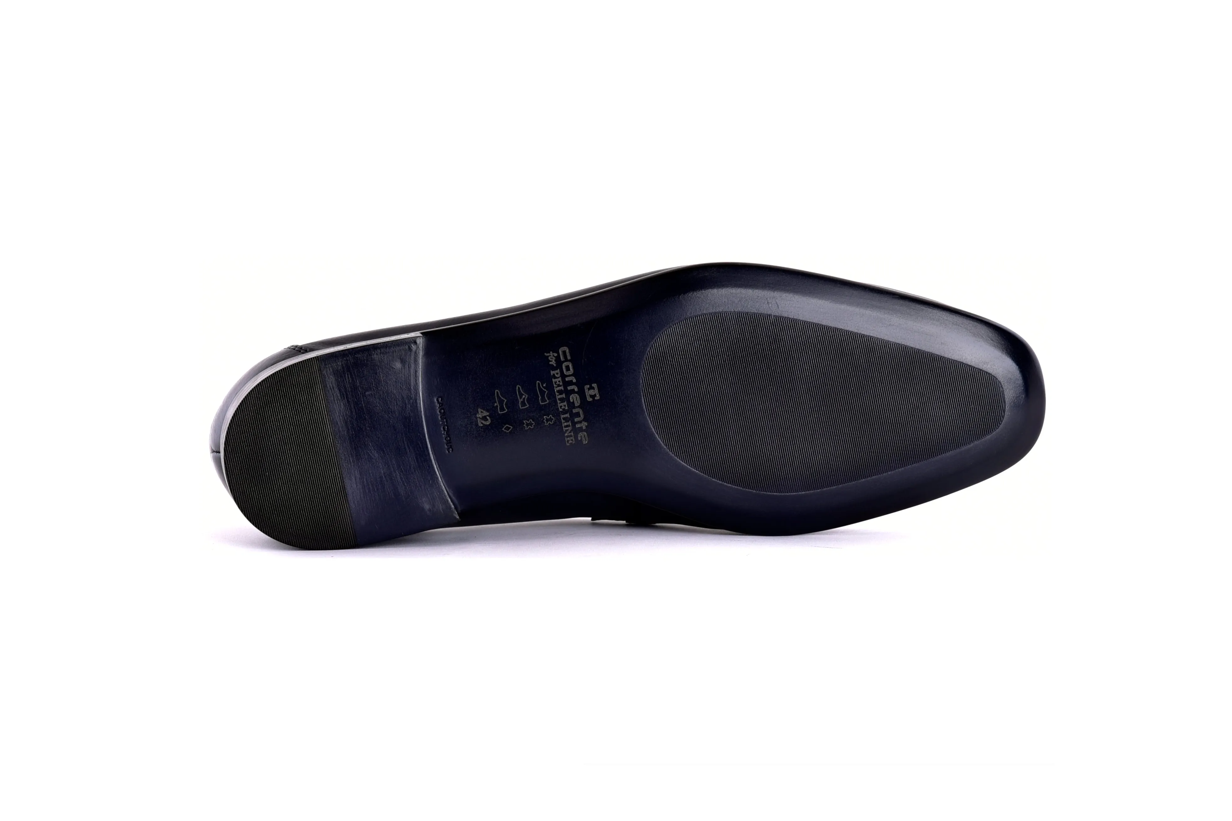 C0001116-7256 Side buckle loafer- Navy sold by Alberto Nardoni product image thumbnail 4