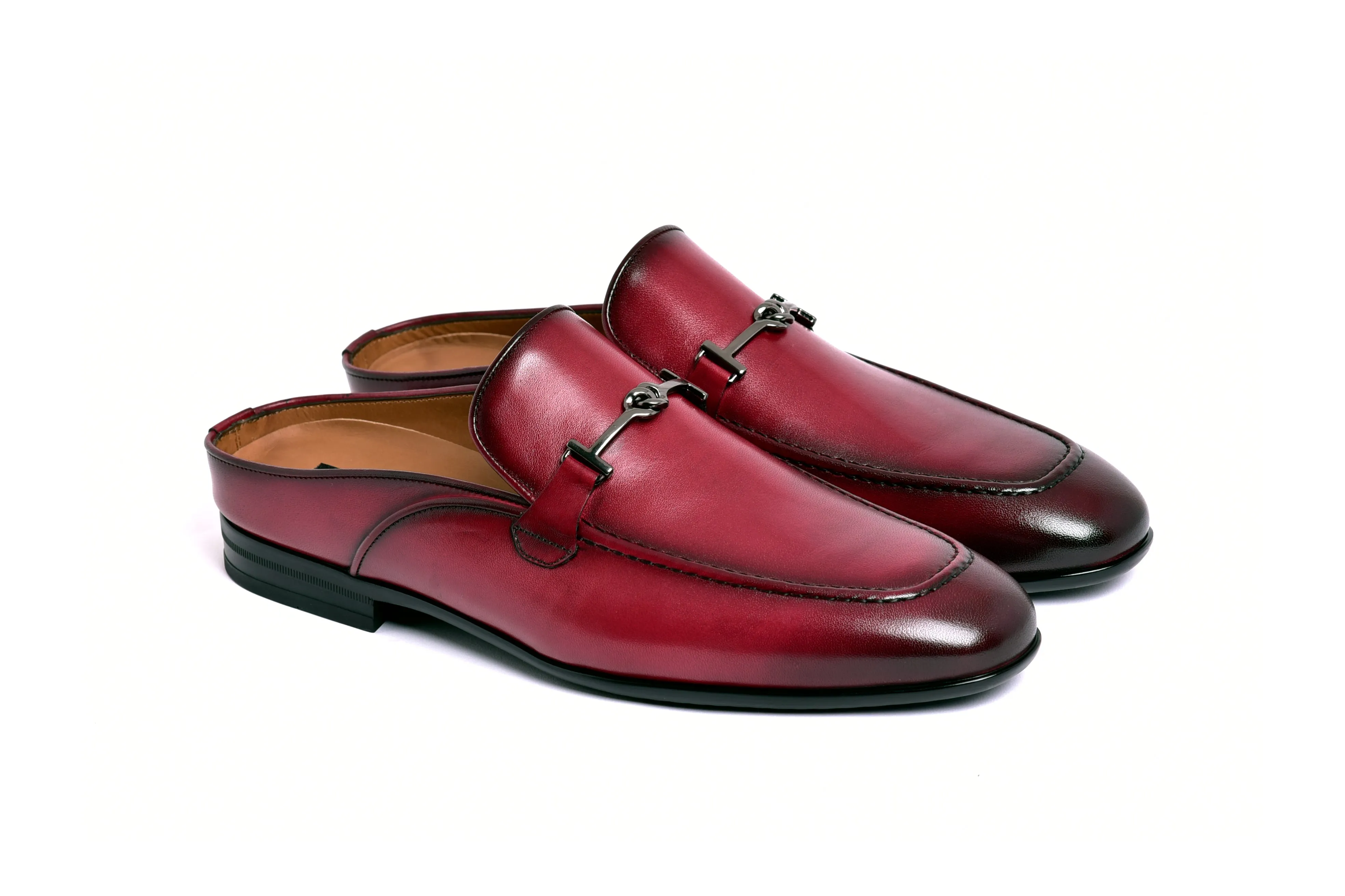 C165-8248 Burgundy Mule (Slip-On) sold by Alberto Nardoni product image thumbnail 5