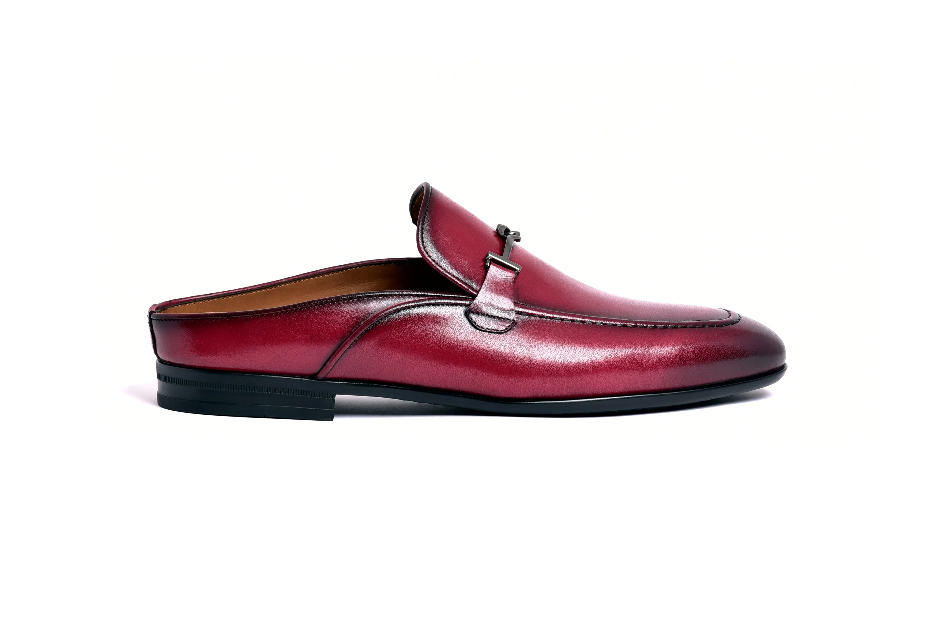 C165-8248 Burgundy Mule (Slip-On) sold by Alberto Nardoni product image thumbnail 3