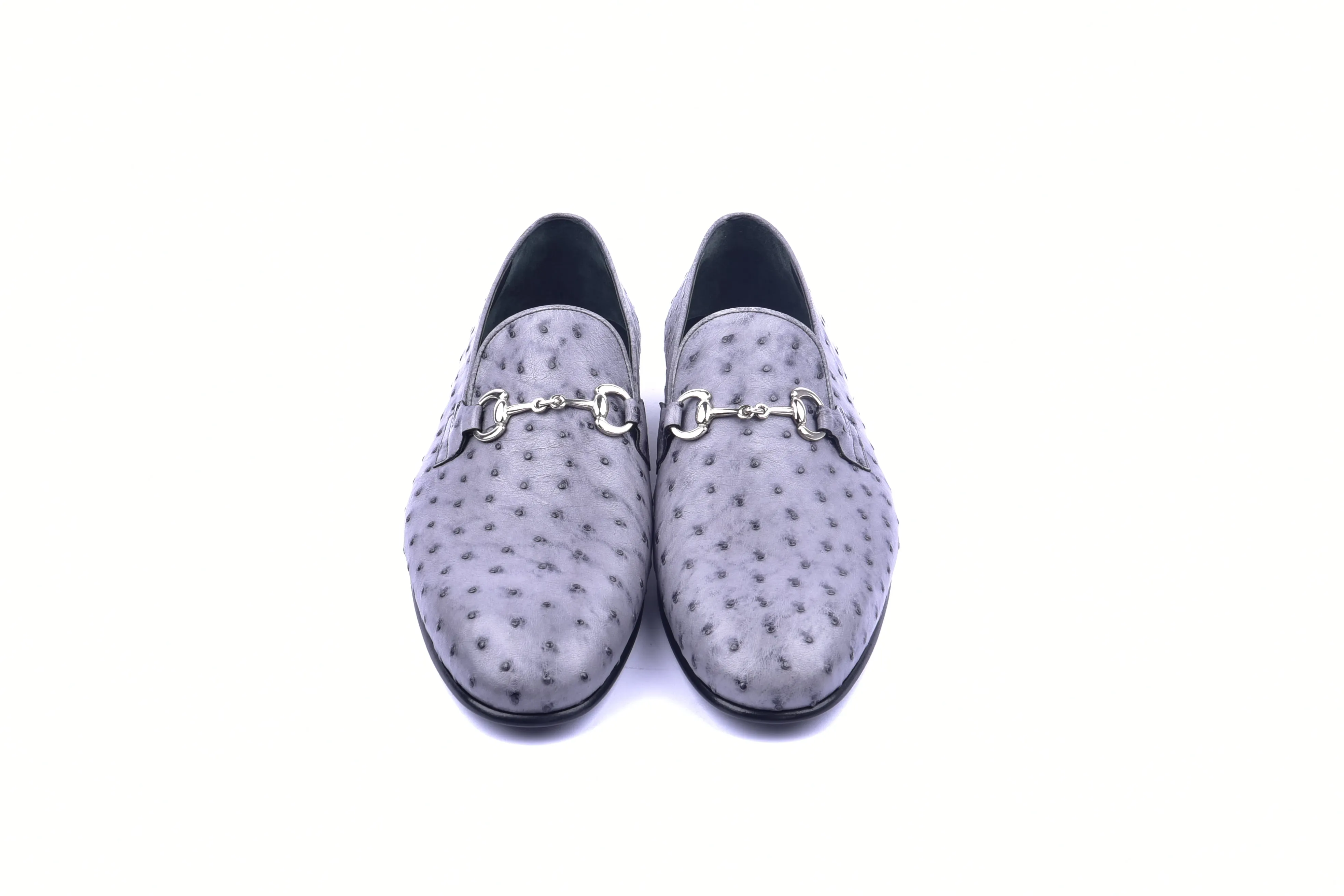 C02206-5405 Genuine Ostrich- Grey sold by Alberto Nardoni product image thumbnail 4