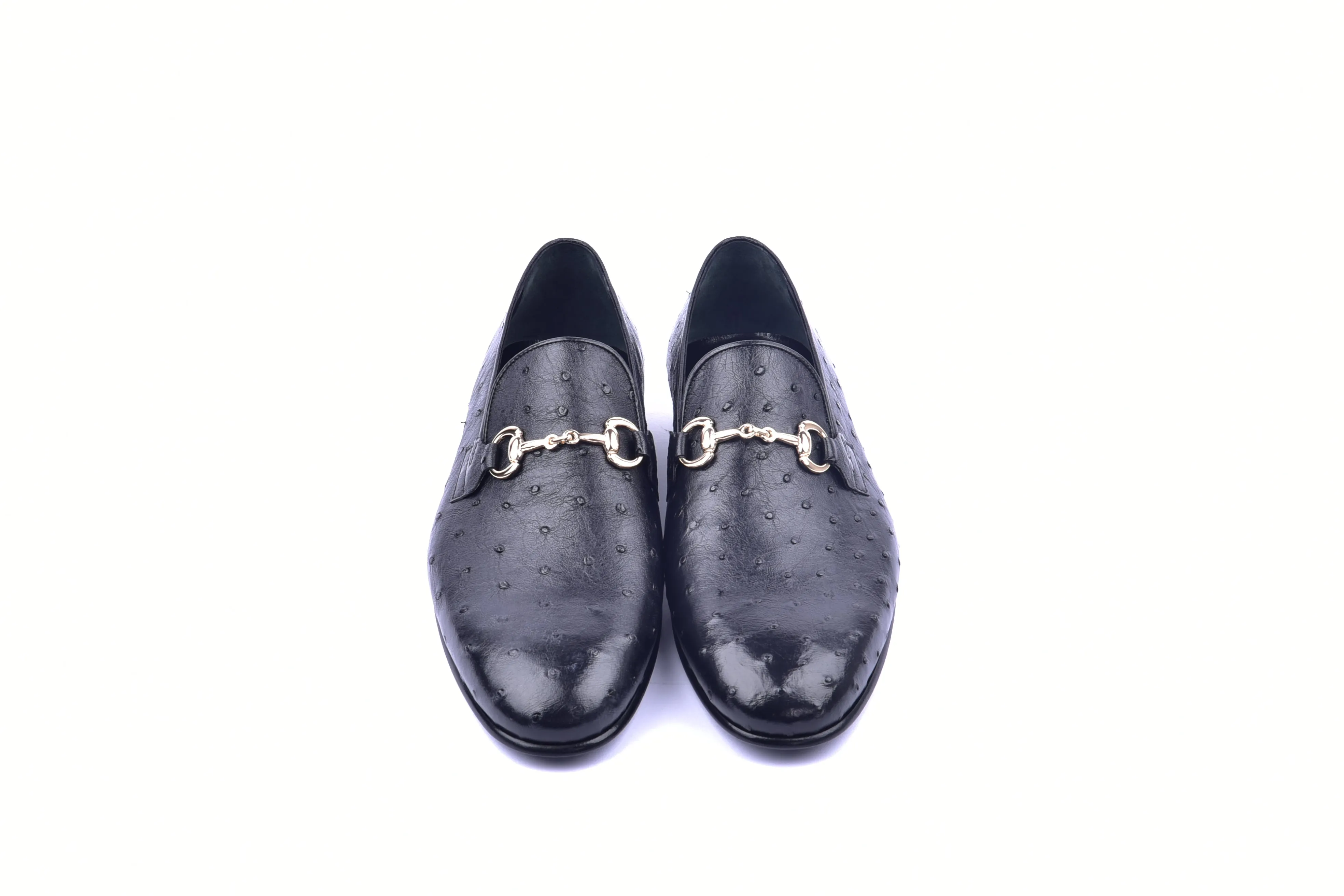 C02201-5405 Genuine Ostrich- Black sold by Alberto Nardoni product image thumbnail 4