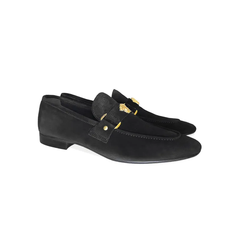 P000663-5229S-Black Suede sold by Alberto Nardoni